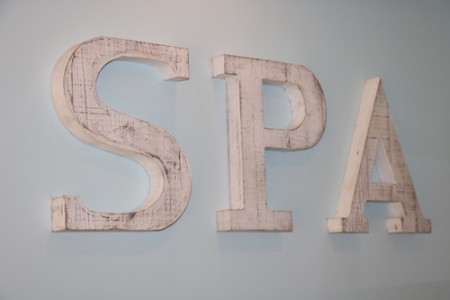 Spa sign copy